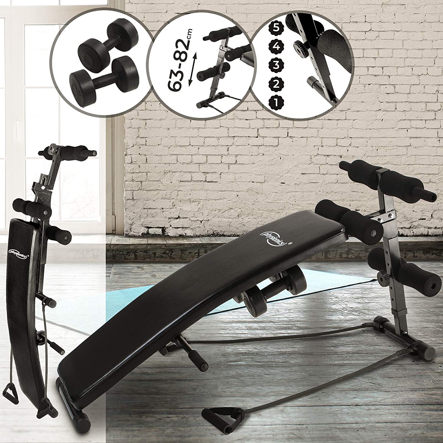 Bauchtrainer, Rückentrainer, Trainingsbank Sit Up Bank Bauchtrainer, Rückentrainer, Trainingsbank Sit Up Bank