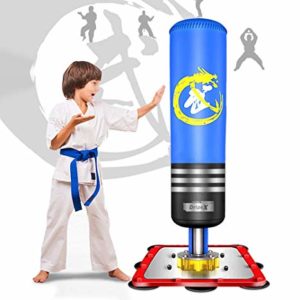 PU Sandsack Punch Training Kid Kinder Boxhandschuhe für 4 12 Jahre Jungen / 